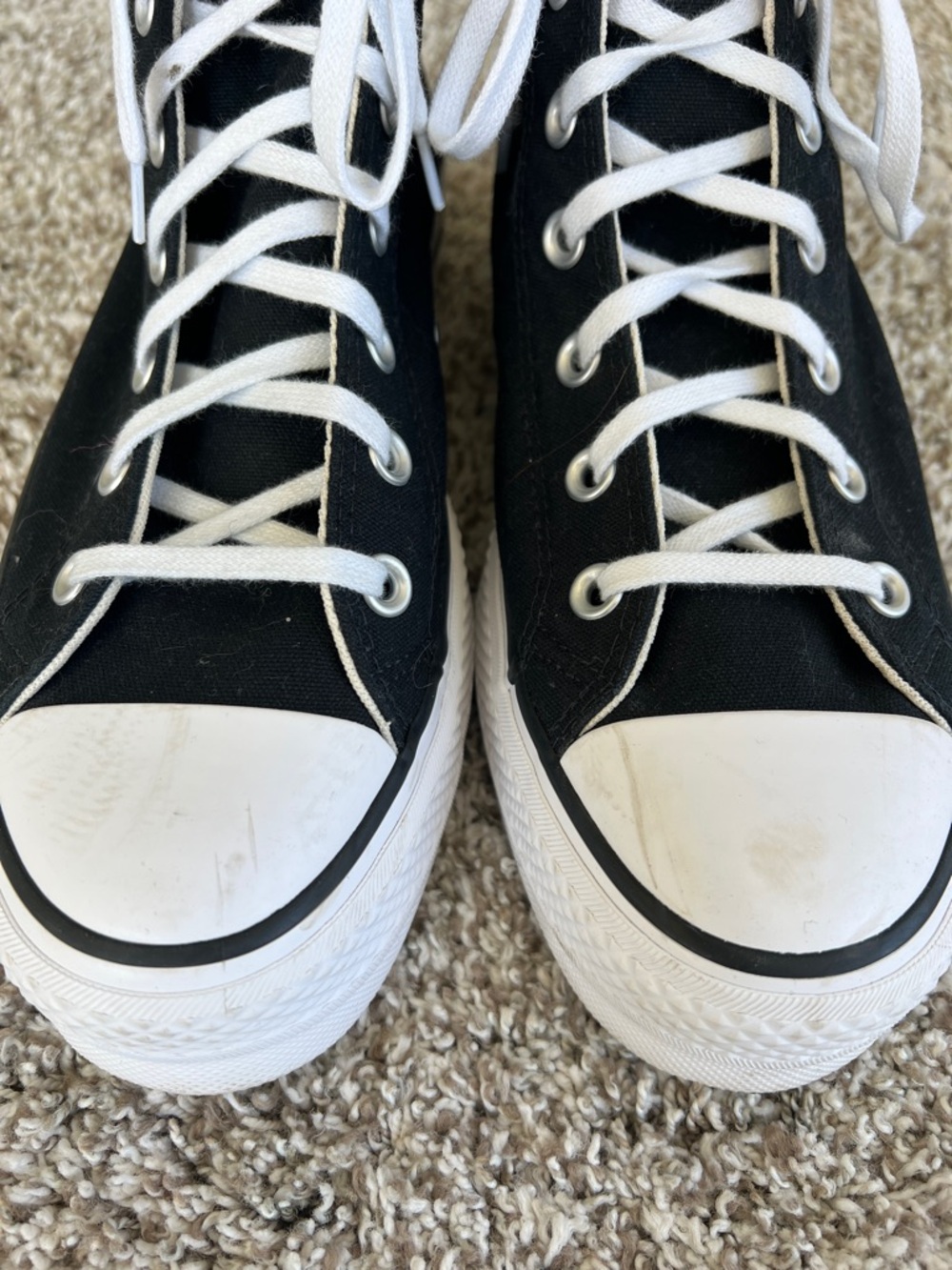 Converse Women's Chuck Taylor All Star Lift Platform Canvas Sneakers Size 9.5 - Picture 3 of 8